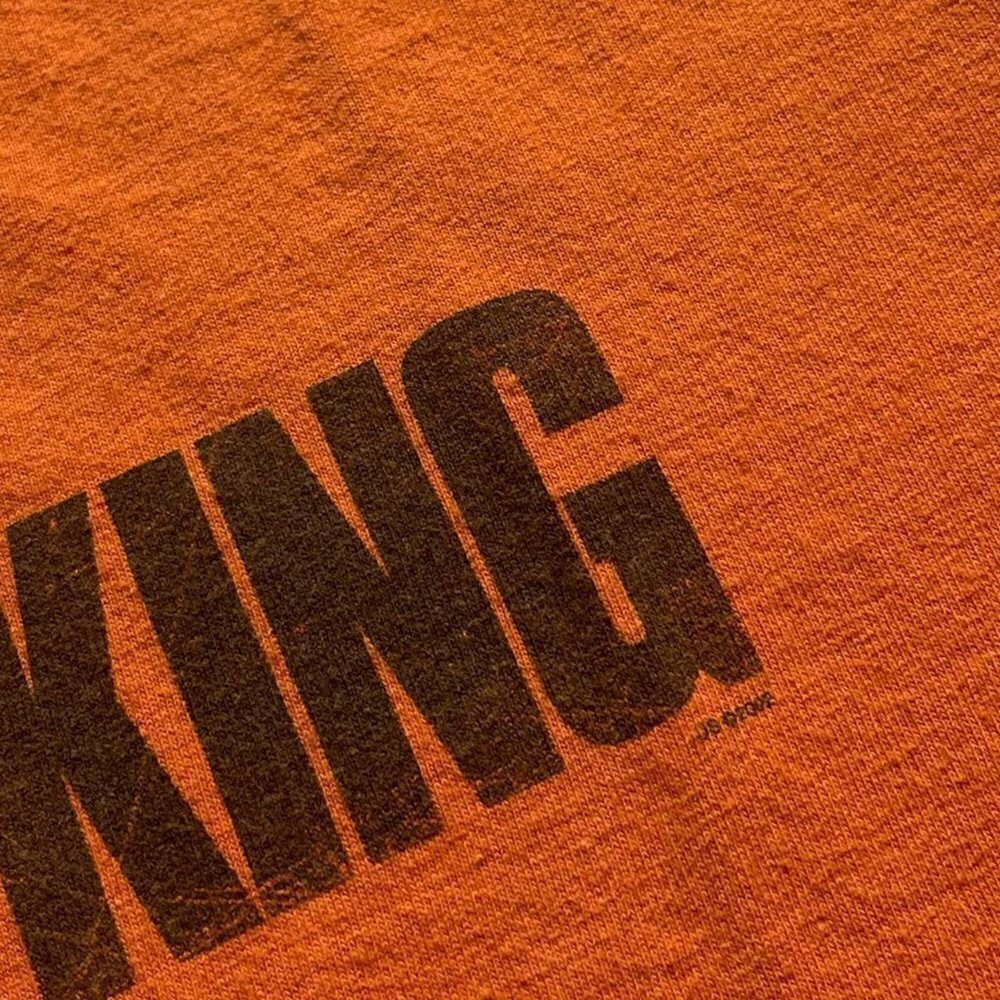 Vintage Scorpion King movie promo t shirt the rock wwe wwf rap Orange men’s XL - Picture 5 of 7